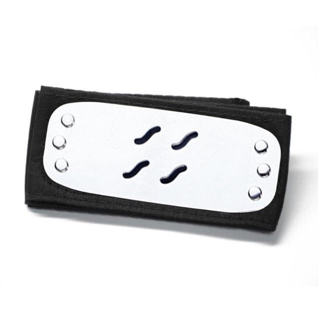 Kirigakure Hidden Mist Village Headband From Naruto Cosplay Costume Prop