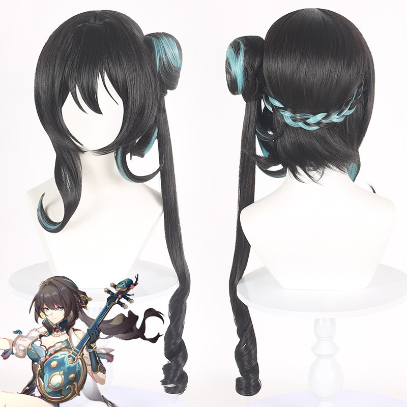 Honkai Star Rail Ruan Mei Wig - Mei Ruan Costume Wig Prop