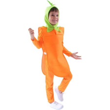 Kids Carrot Costume - Hat Shirt Set Carrot Cosplay