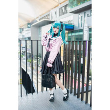 Vocaloid Hatsune Miku Costume - Vampire Dress Hatsune Miku Cosplay