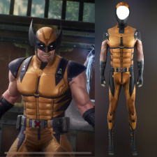 Marvel Future Revolution Wolverine Costume - Yellow Black Fullsuit Wolverine Cosplay