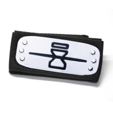 Akatsuki Sunagakure Hidden Sand Village Headband From Naruto Cosplay Costume Prop