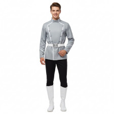 Ragna Crimson Ragna Costume - Grey Jacket Pants Boots Set Ragna Cosplay