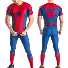 Spider-Man Home Coming Spider-Man Costume - Shirt Pants Set Spider-Man Cosplay