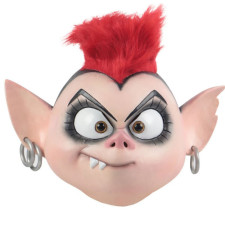 Barb Trolls 2 Mask Cosplay Costume