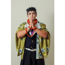 Demon Slayer Gyomei Himejima Costume - Full Set Gyomei Himejima Cosplay With Wig