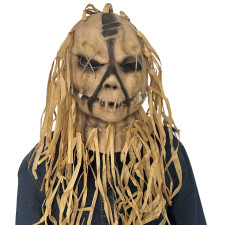 Creepy Scarescrow Mask Prop - Horror Scarecrow Costume Cosplay Mask