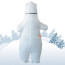 Inflatable Polar Bear Costume