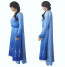 Elsa Blue Dress Frozen 2 Costume For Women
