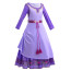 Wish Asha Girls Costume - Purple Dress Asha Cosplay