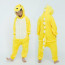 Kids Yellow Dinosaur Costume - Onesie Jumpsuit Yellow Dinosaur Cosplay