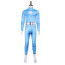 Men The Fantastic Four First Steps Costume - Blue Collar Jumpsuit Fantastic Four Suit Cosplay