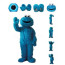 Giant Cookie Monster Mascot Costume