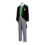 Black Butler Violet Gregory Costume - Green Vest Coat Pants Shirt Set Gregory Violet Cosplay