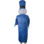 Spooky Blue Hat Ghost Inflatable Costume - Blue Hat Ghost Cosplay