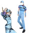 JoJo's Bizarre Adventure Steel Ball Run Johnny Joestar Costume - Johnny Joestar Cosplay