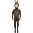 Labubu Zimomo Costume - Bodysuit Mask Brown Zimomo Cosplay