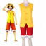One Piece Luffy Costume - Reunion After Two Years Luffy Cosplay
