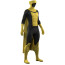 Invincible Capevincible Original Suit Costume - Yellow And Black Bodysuit Headcover Cape Set Capevincible Cosplay