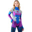 Marvel Rivals Galacta Costume - Blue Purple Bodysuit Galacta Cosplay