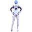 Neon Genesis Evangelion Rei Ayanami Costume - White Bodysuit Rei Ayanami Cosplay