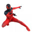 Marvel's Spider-Man Scarlet Spider II Suit Costume - Muscle Bodysuit Mask Set Scarlet Spider II Suit Cosplay