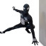 Super Hero Secret Wars Damaged Symbiote Suit Costume - Bodysuit Mask Set Damaged Symbiote Spider-Man Cosplay