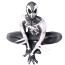 Spider-Man: Across the Spider-Verse Spider-Man 2099 Costume - Black and White Spikes Bodysuit Spider-Man 2099 Cosplay
