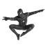 Spider-Man 3 Spider-Man Black Suit Costume - Bodysuit Mask Set Spider-Man Black Suit Cosplay