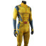 Deadpool 3 Wolverine Costume - Battle Damaged Yellow Bodysuit Wolverine Cosplay