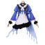 Wuthering Waves Roccia Deluxe Costume - Blue White Dress Full Set Roccia Cosplay