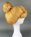 Classic Disney Cinderella Wig - Blonde Bun Wig Cinderella Cosplay Costume