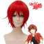 Cells At Work Red Blood Cells Wig - Deluxe Red Blood Cells Cosplay Costume Wig
