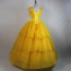 Disney Beauty And The Beast Belle Cosplay Costume Dress For Ladies Halloween Costume