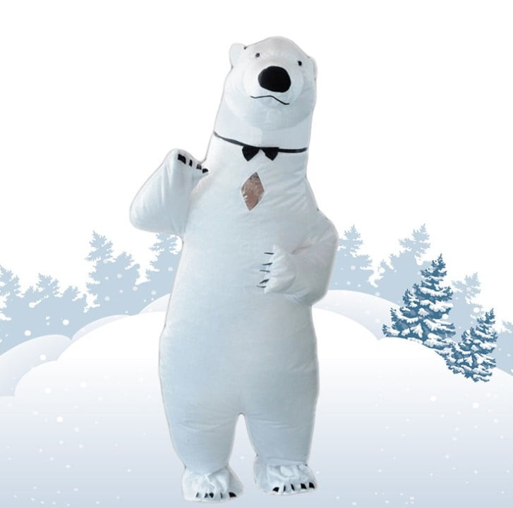 Inflatable Polar Bear Costume