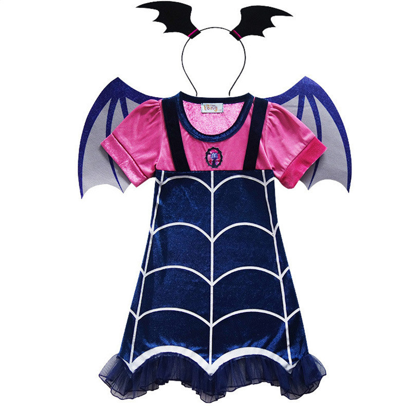 Girls Vampirina Dress Costume