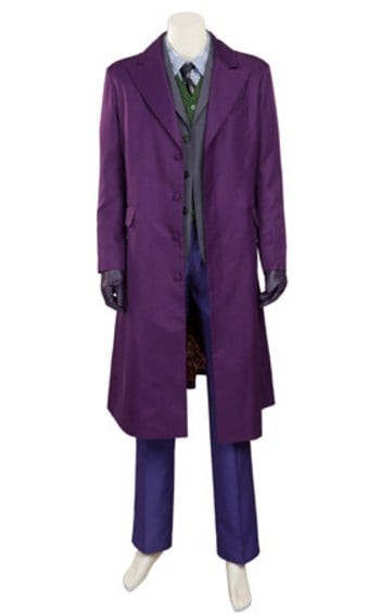 Dark Knight Joker Official Complete Cosplay Costume