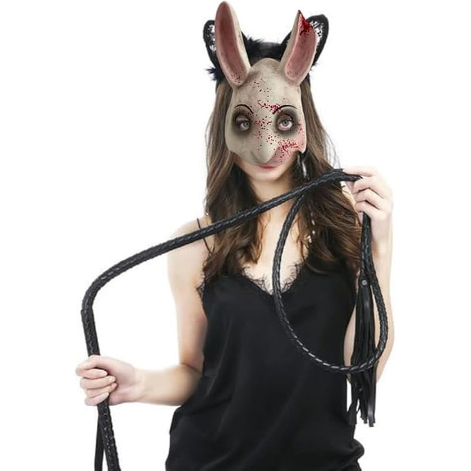 Dead by Daylight Anna The Huntress Mask - Anna The Huntress Cosplay Costume Mask Prop