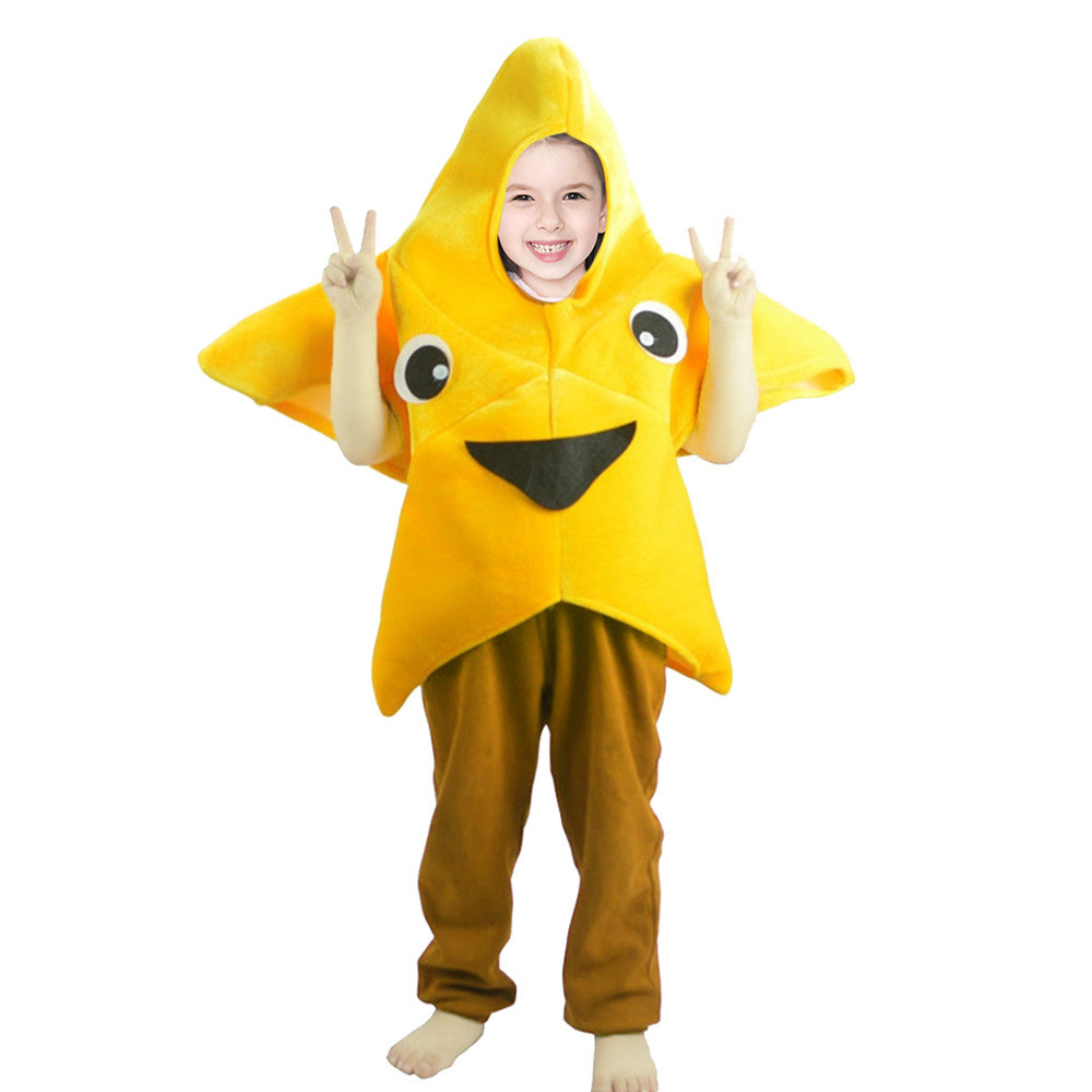 Kids Starfish Yellow Star Costume - Starfish Cosplay