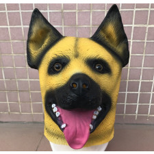 Dog German Shepard Mask Costume