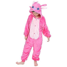 Kids Angel Stitch Costume - Onesie Jumpsuit Angel Stitch Cosplay