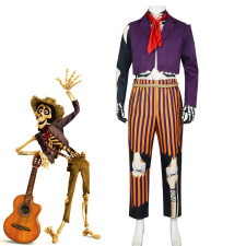 Coco Ernesto De La Cruz Costume - Shirt Pants Accessories Set Ernesto De La Cruz Cosplay