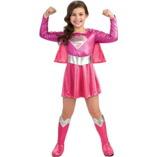 Pink Supergirl Costume
