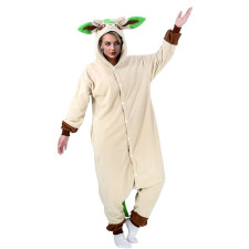 Pokemon Leafeon Costume - Onesie Jumpsuit Leafeon Cosplay