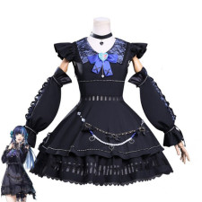 P5X Shikano Ichigo Costume - Black Mini Dress Shikano Ichigo Cosplay