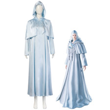 FInal Fantasy XIV Endwalker Venat Costume - Blue Silk Robe Venat Cosplay