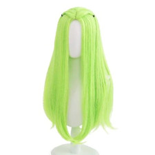 Billie Eilish Green Wig Hair - Long All Neon Green Wig Billie Eilish Cosplay Costume