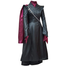 Game Of Thrones Season 8 Daenerys Targaryen Black Cosplay Costume