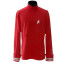 Star Trek Red Starfleet Uniform Shirt Cosplay Costume