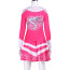Zombies Addison Wells Costume - Seabrook Pink Cheerleading Uniform Addison Wells Cosplay